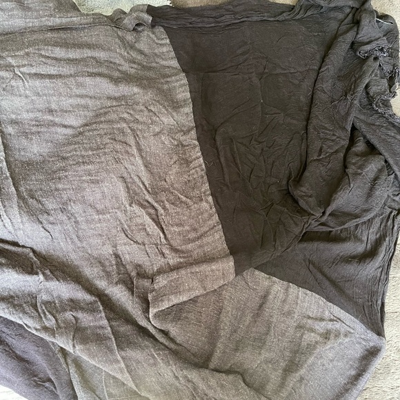 BDG navy and gray blanket scarf - Picture 9 of 9